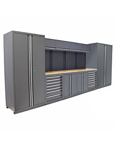 Kraftmeister Premium garage storage system Surrey oak grey