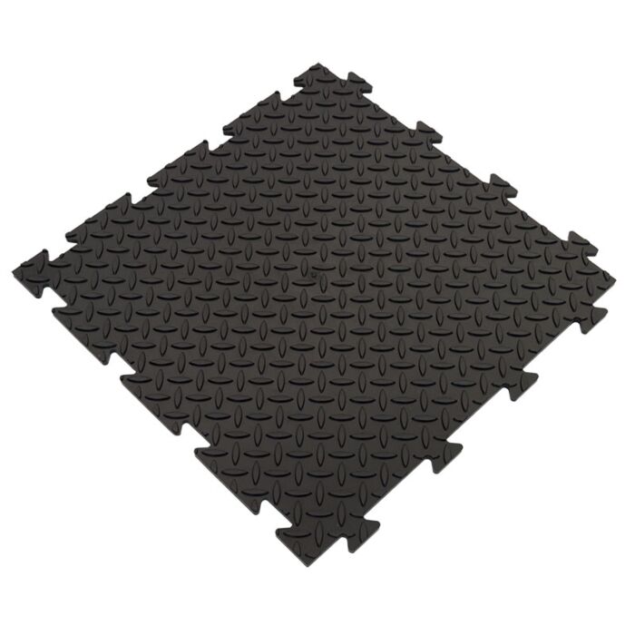 George Tools garage floor tile diamond black