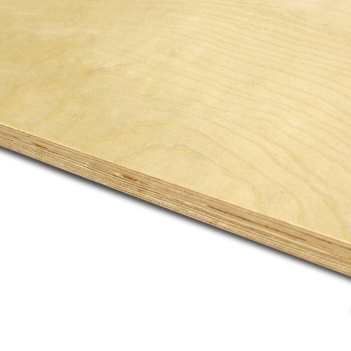 Kraftmeister Standard plywood worktop for 2 cabinets