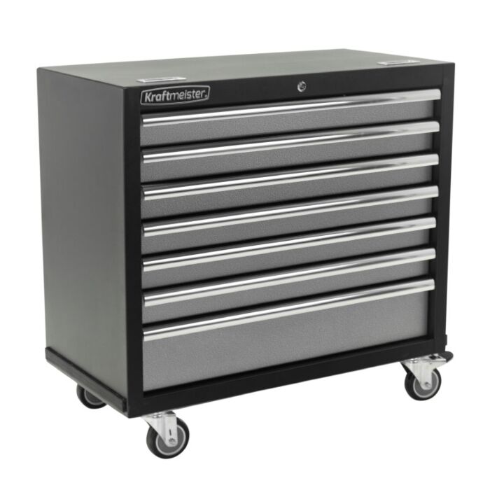 Kraftmeister Standard roller cabinet XL 7 drawers gray