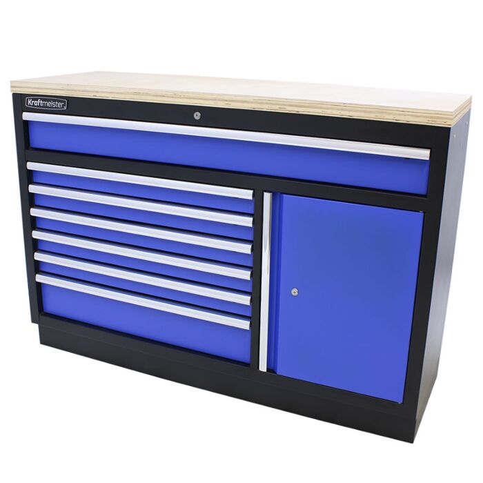 Kraftmeister Standard tool cabinet XL plywood blue