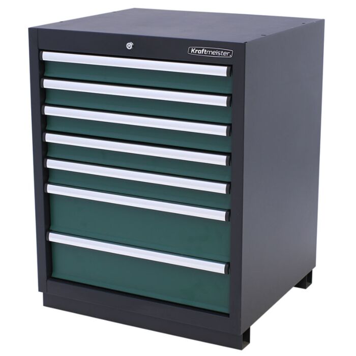 Kraftmeister Premium tool cabinet 7 drawers green