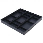 Kraftmeister Drawer divider tray "S" workbench Pro grey