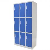 Kraftmeister 9-door locker, blue