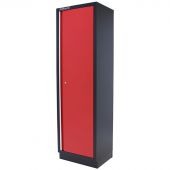 Kraftmeister high cabinet with single door Standard red