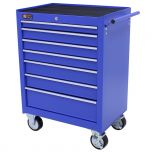 George Tools Roller cabinet 7 drawers blue