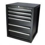 Kraftmeister Tool cabinet with 6 drawers, Titanium Pro