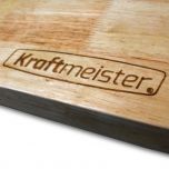 Kraftmeister Oak worktop for 1 corner cabinet Premium