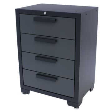 George Tools Budget tool cabinet 4 drawers grey