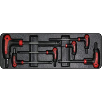 George Tools tool drawer insert 12. Allen key set - 6 pieces