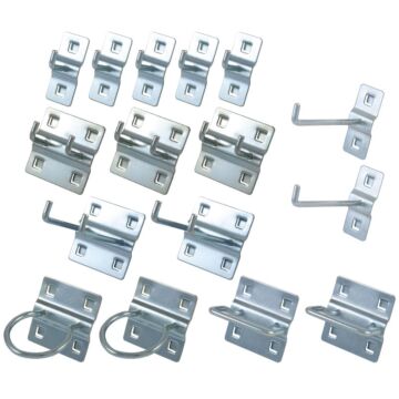 Kraftmeister tool hooks and brackets - set of 16 pieces