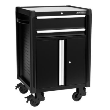 Kraftmeister Pro roller cabinet M 2 drawers black