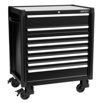 Kraftmeister Pro roller cabinet L 8 drawers black