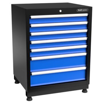 Kraftmeister Premium tool cabinet 7 drawers blue