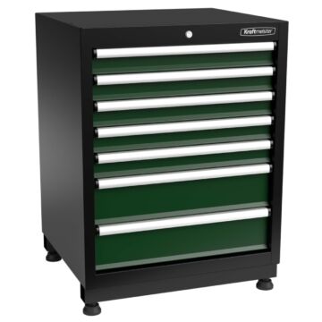 Kraftmeister Premium tool cabinet 7 drawers green