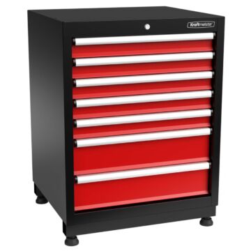 Kraftmeister Premium tool cabinet 7 drawers red