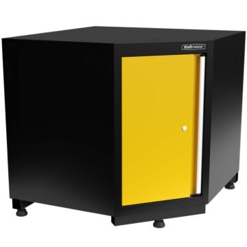 Kraftmeister Premium corner cabinet yellow