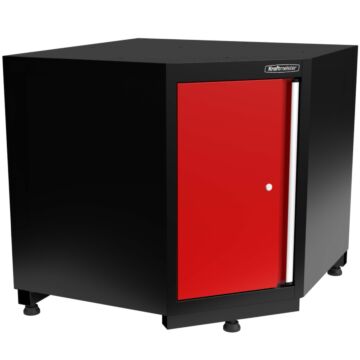 Kraftmeister Premium corner cabinet red