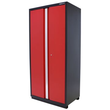Kraftmeister Premium high cabinet 2 doors red
