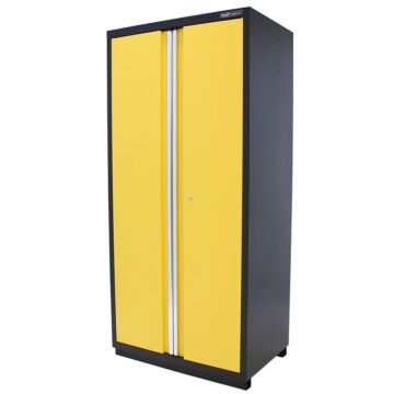 Kraftmeister Premium high cabinet 2 doors yellow